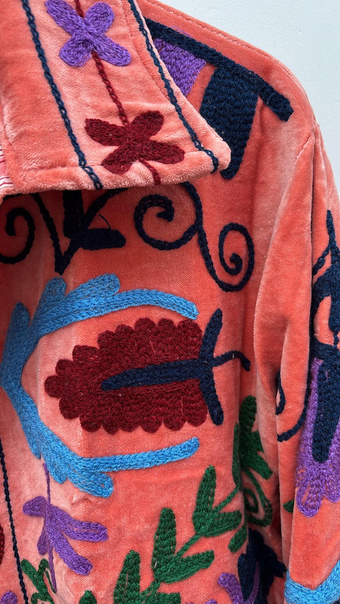 Velvet Indian Jacket Luxury Handcrafted Velvet Jacket