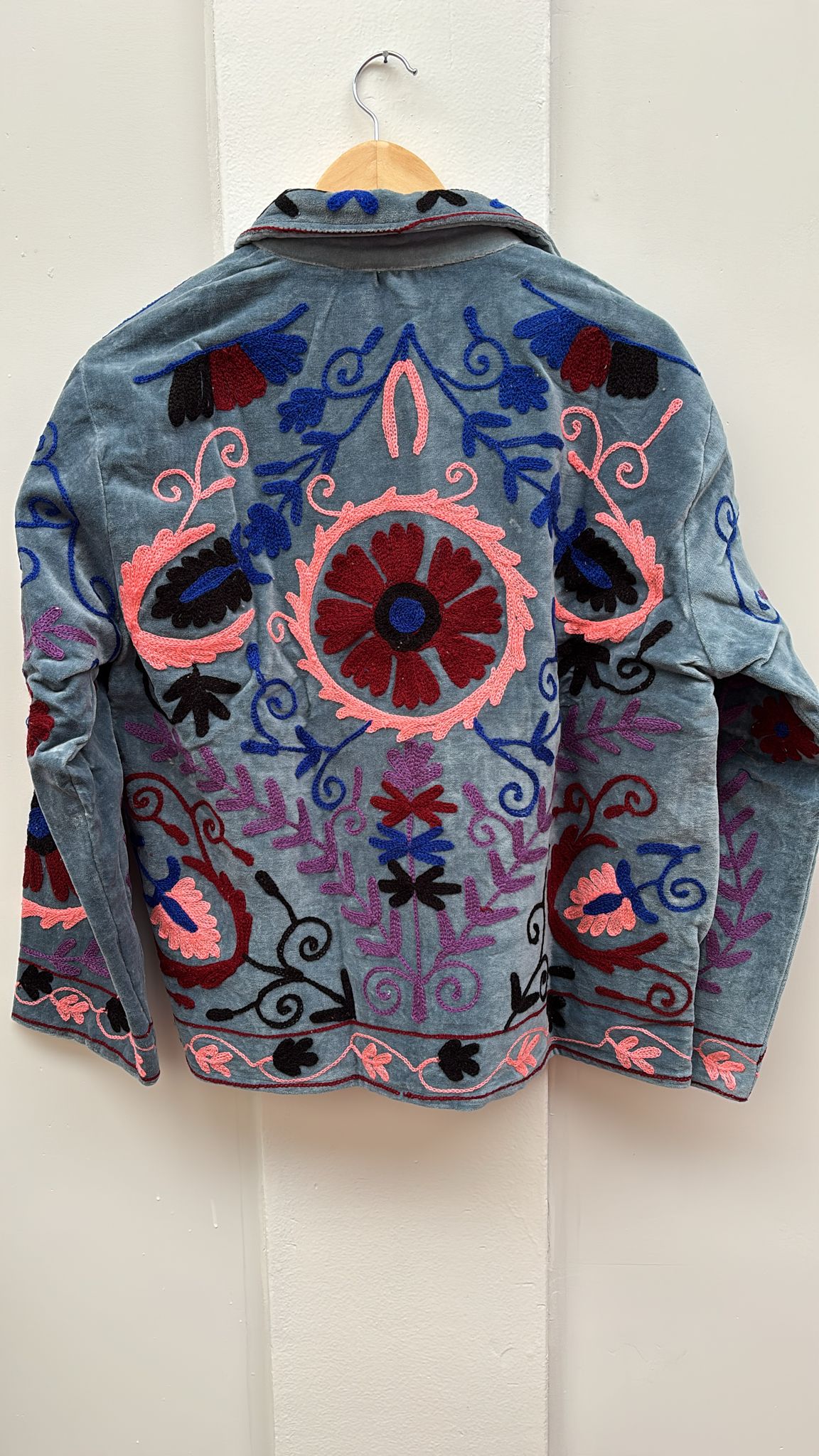 Velvet Indian Jacket Luxury Handcrafted Velvet Jacket