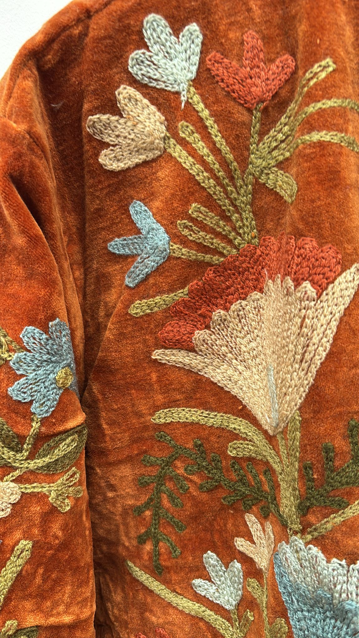 Velvet Indian Jacket Luxury Handcrafted Velvet Jacket