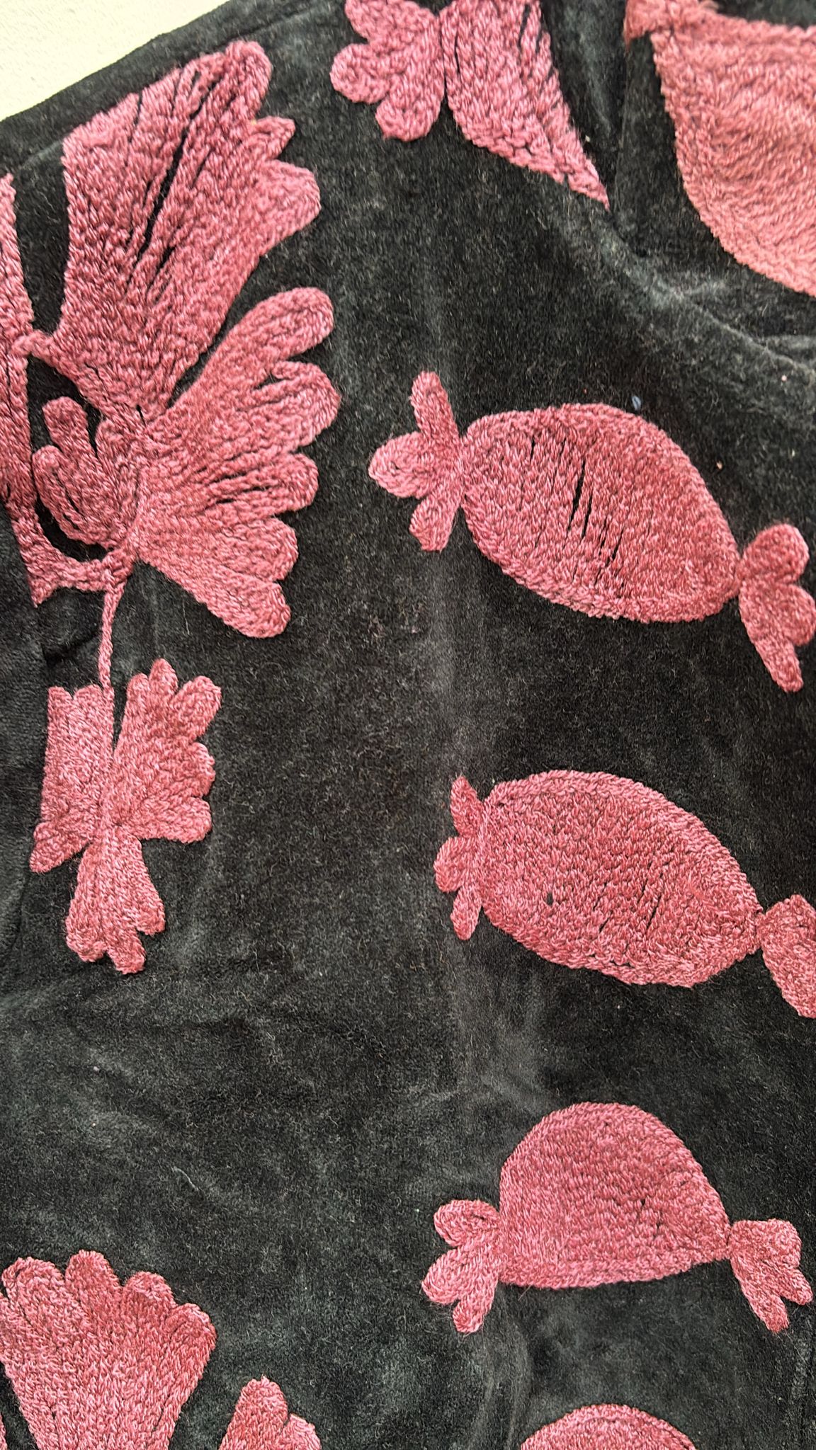 Velvet Indian Jacket  Luxury Handcrafted Velvet Jacket