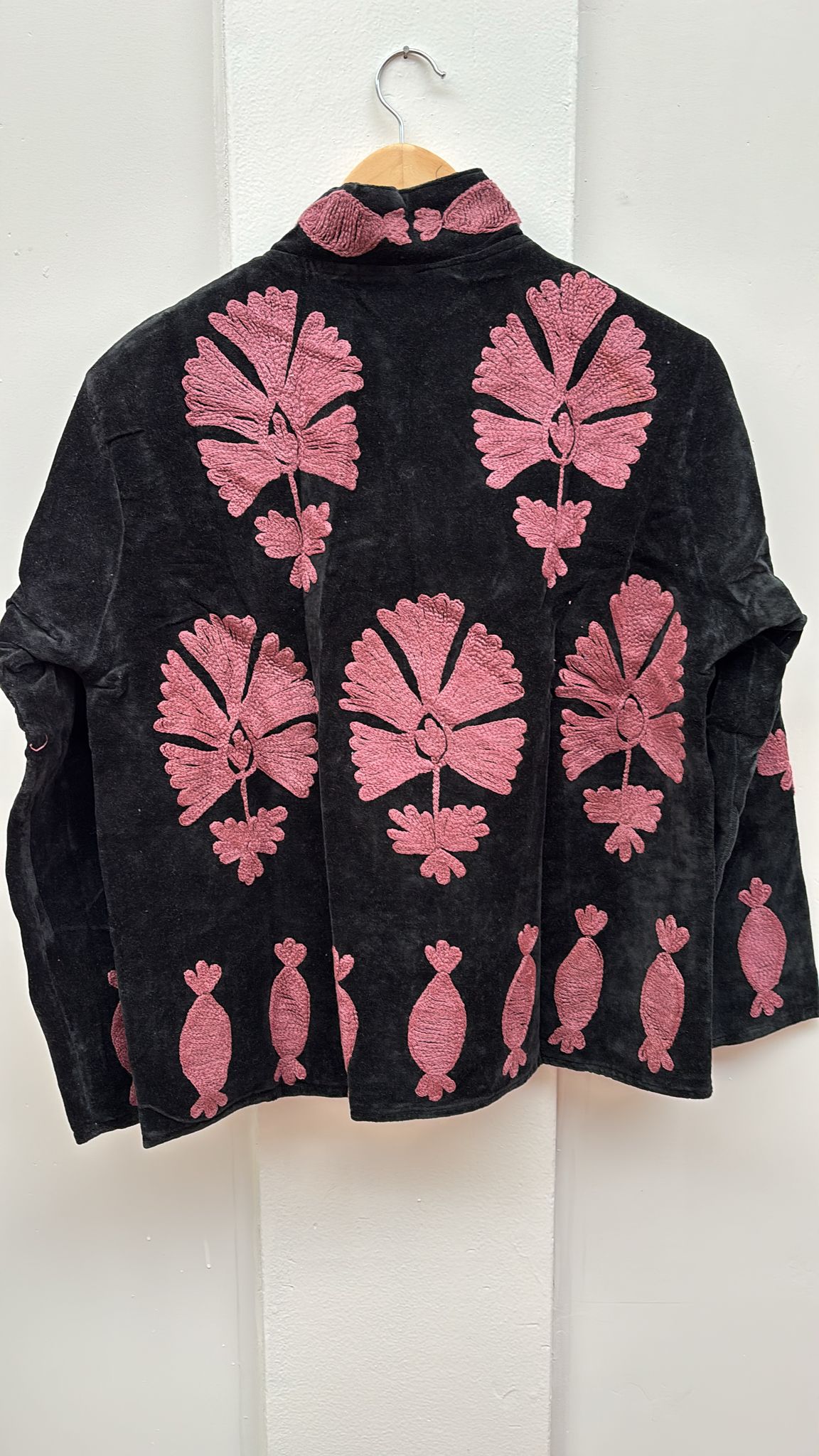 Velvet Indian Jacket  Luxury Handcrafted Velvet Jacket