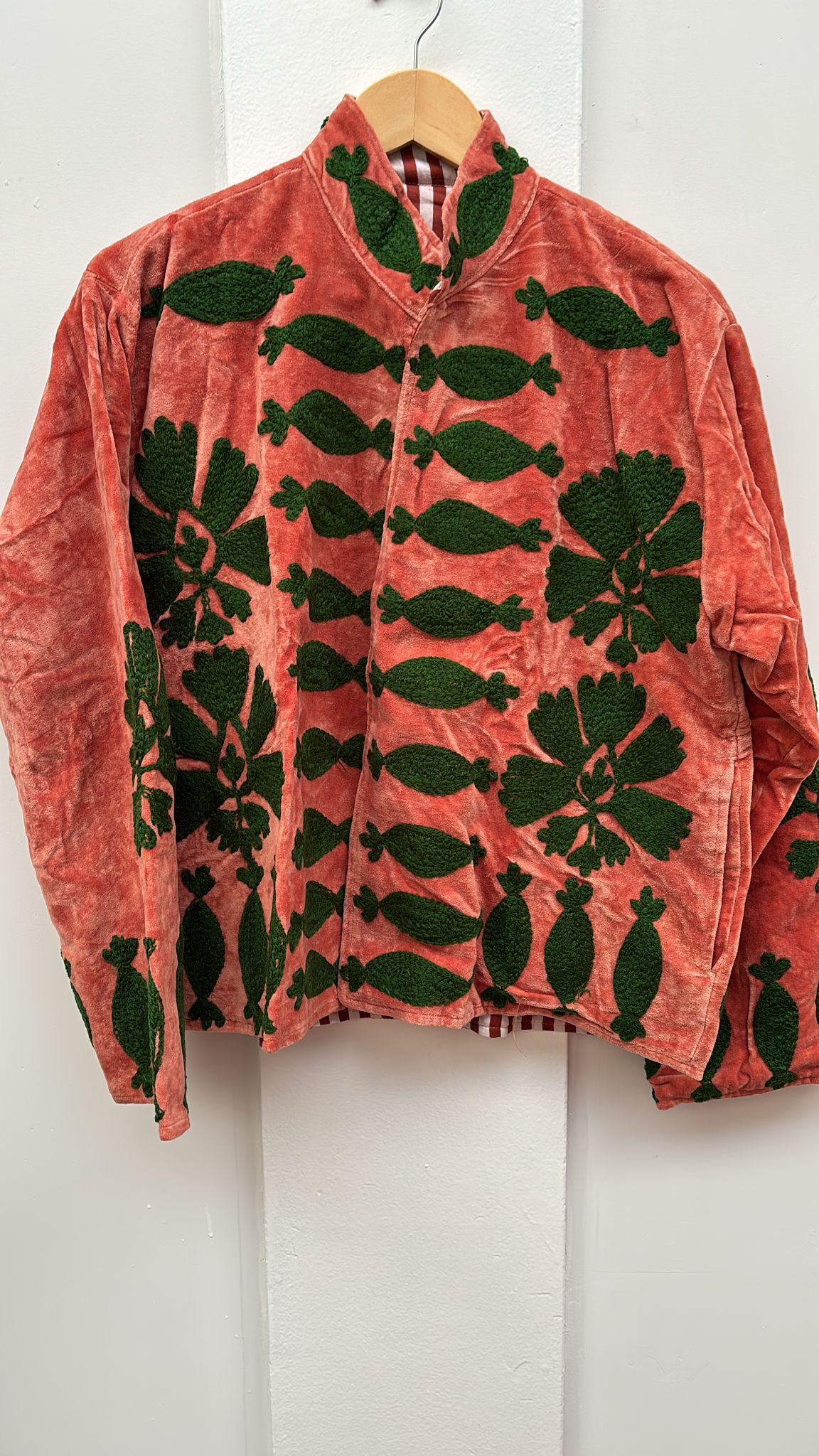 Velvet Indian Jacket  Luxury Handcrafted Velvet Jacket