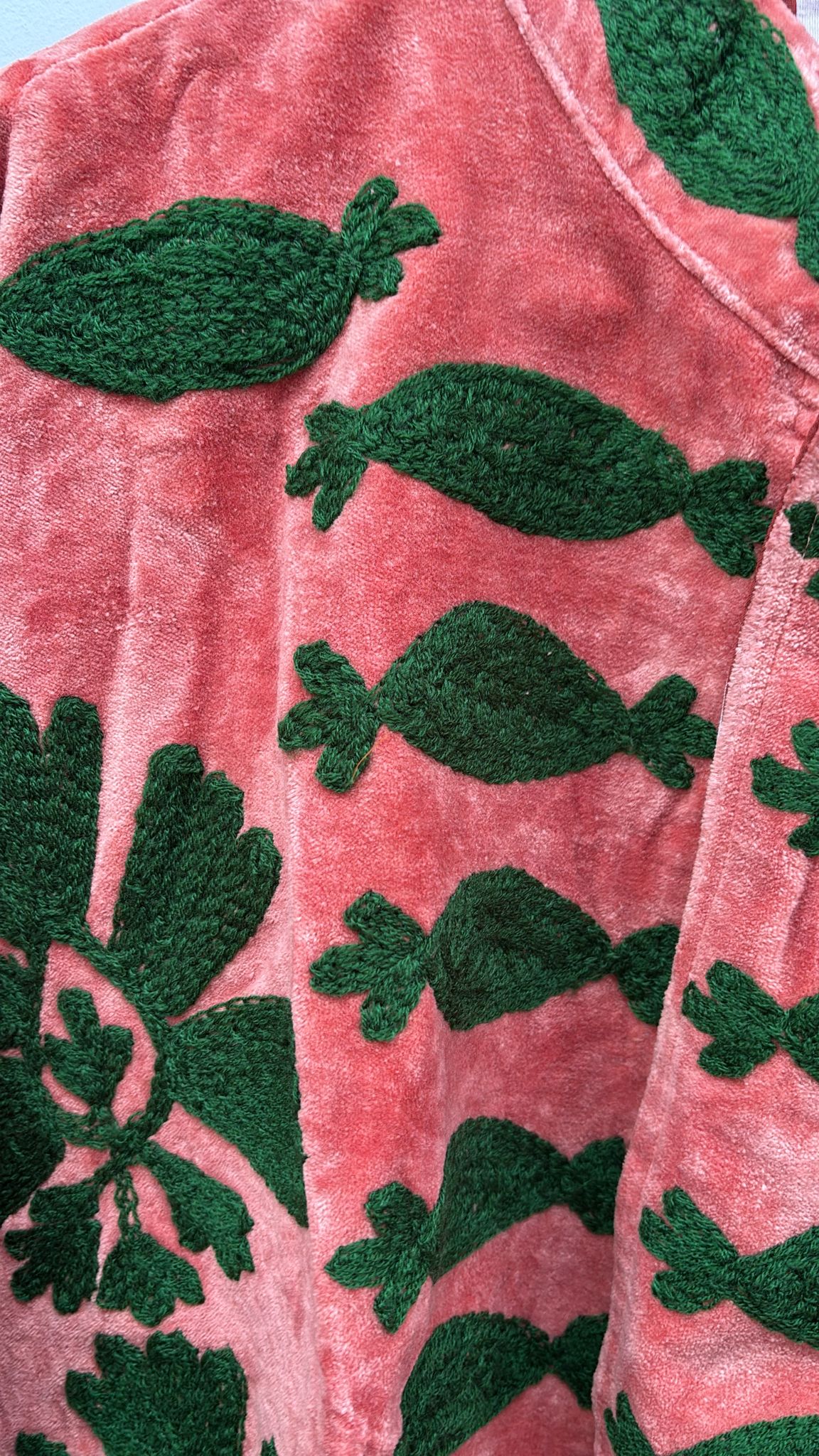 Velvet Indian Jacket  Luxury Handcrafted Velvet Jacket