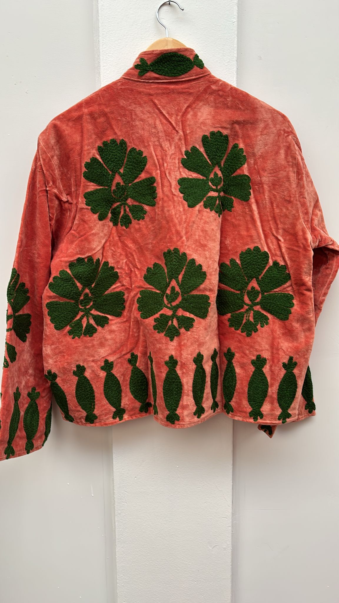 Velvet Indian Jacket  Luxury Handcrafted Velvet Jacket