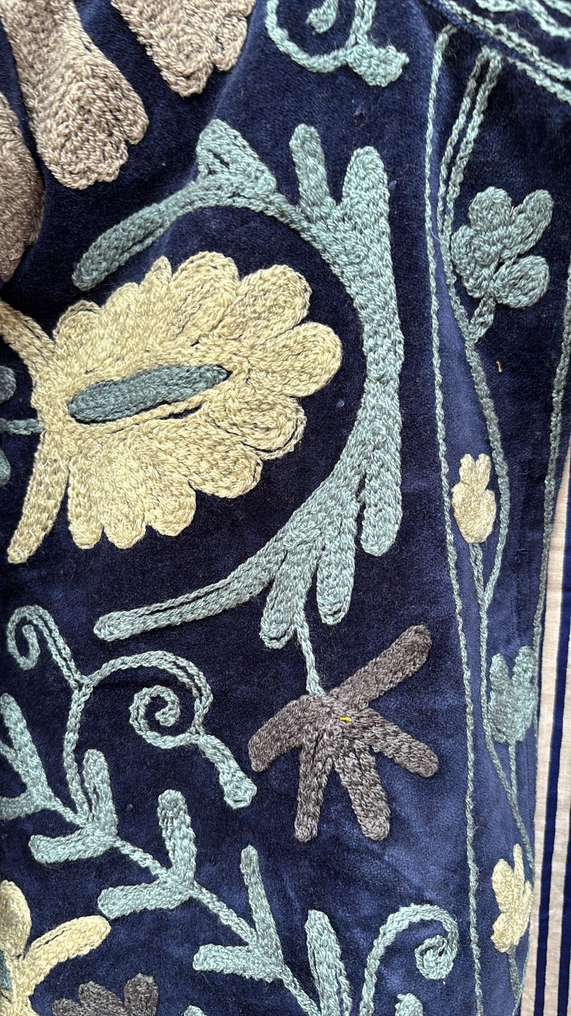 Velvet Indian Jacket  Luxury Handcrafted Velvet Jacket