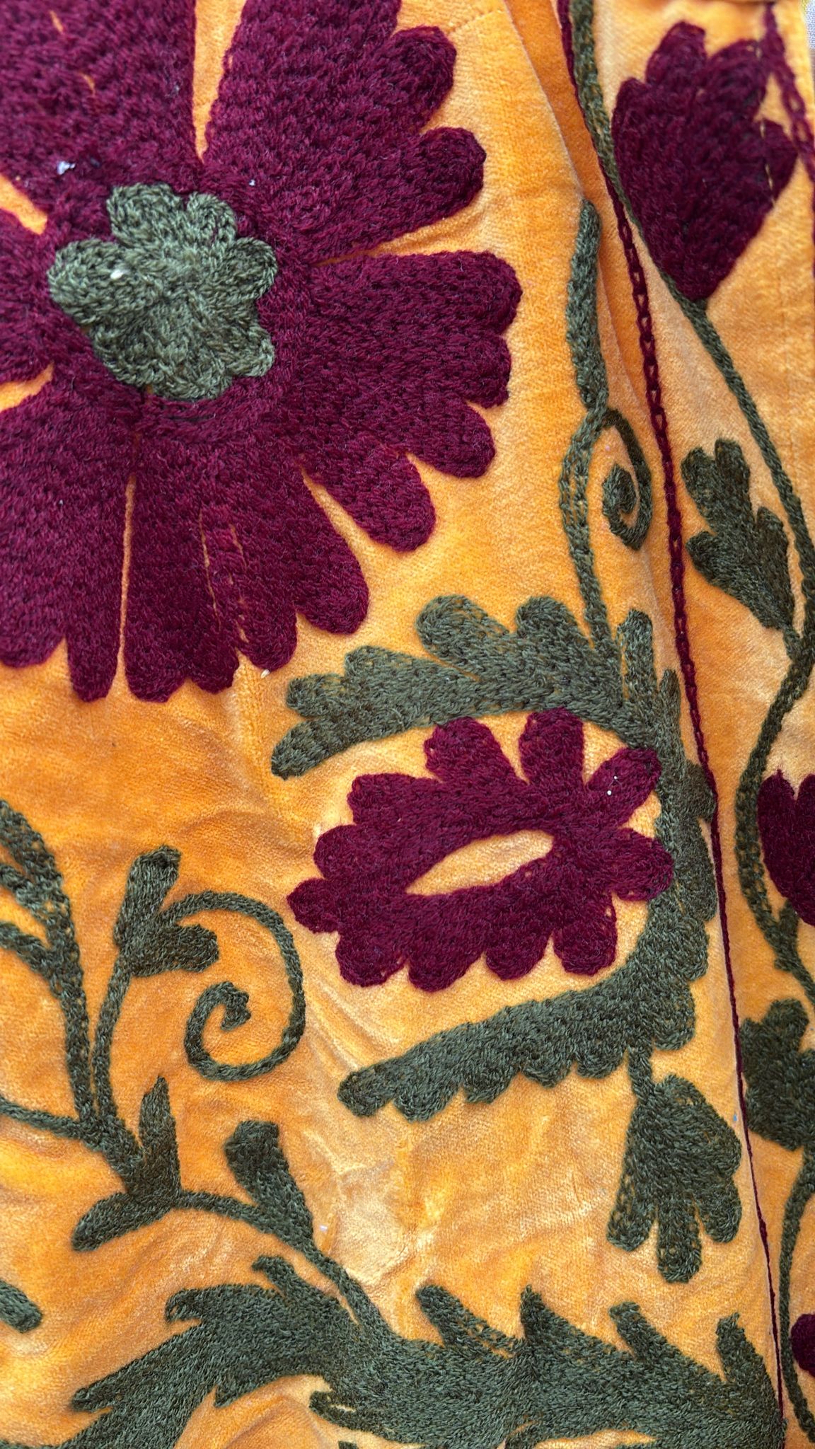 Velvet Indian Jacket  Luxury Handcrafted Velvet Jacket