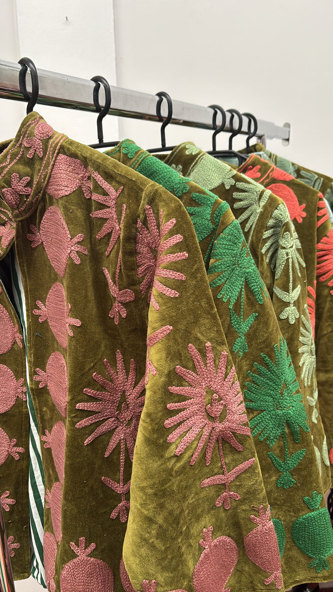 Velvet Indian Jacket  Luxury Handcrafted Velvet Jacket