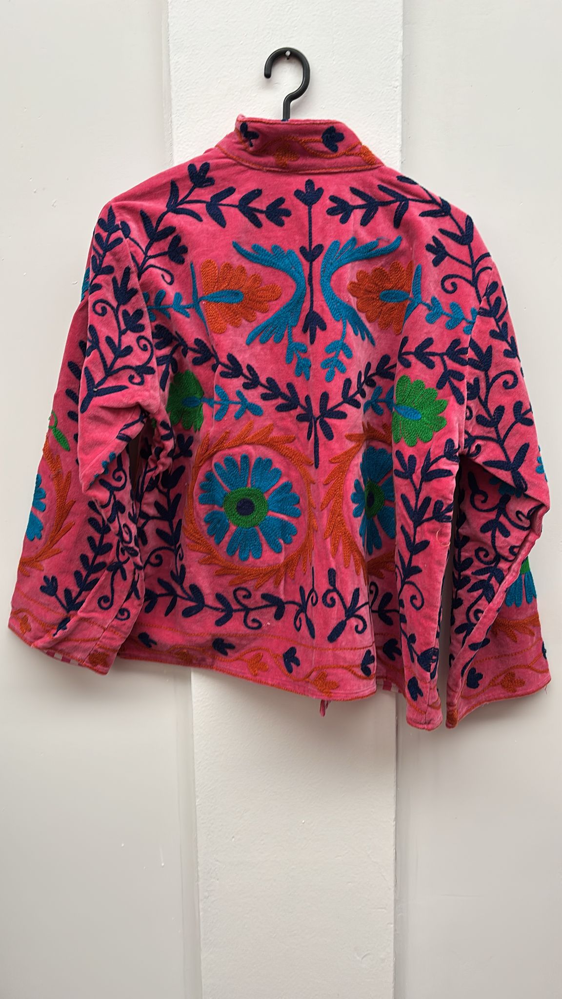 Velvet Indian Jacket  Luxury Handcrafted Velvet Jacket