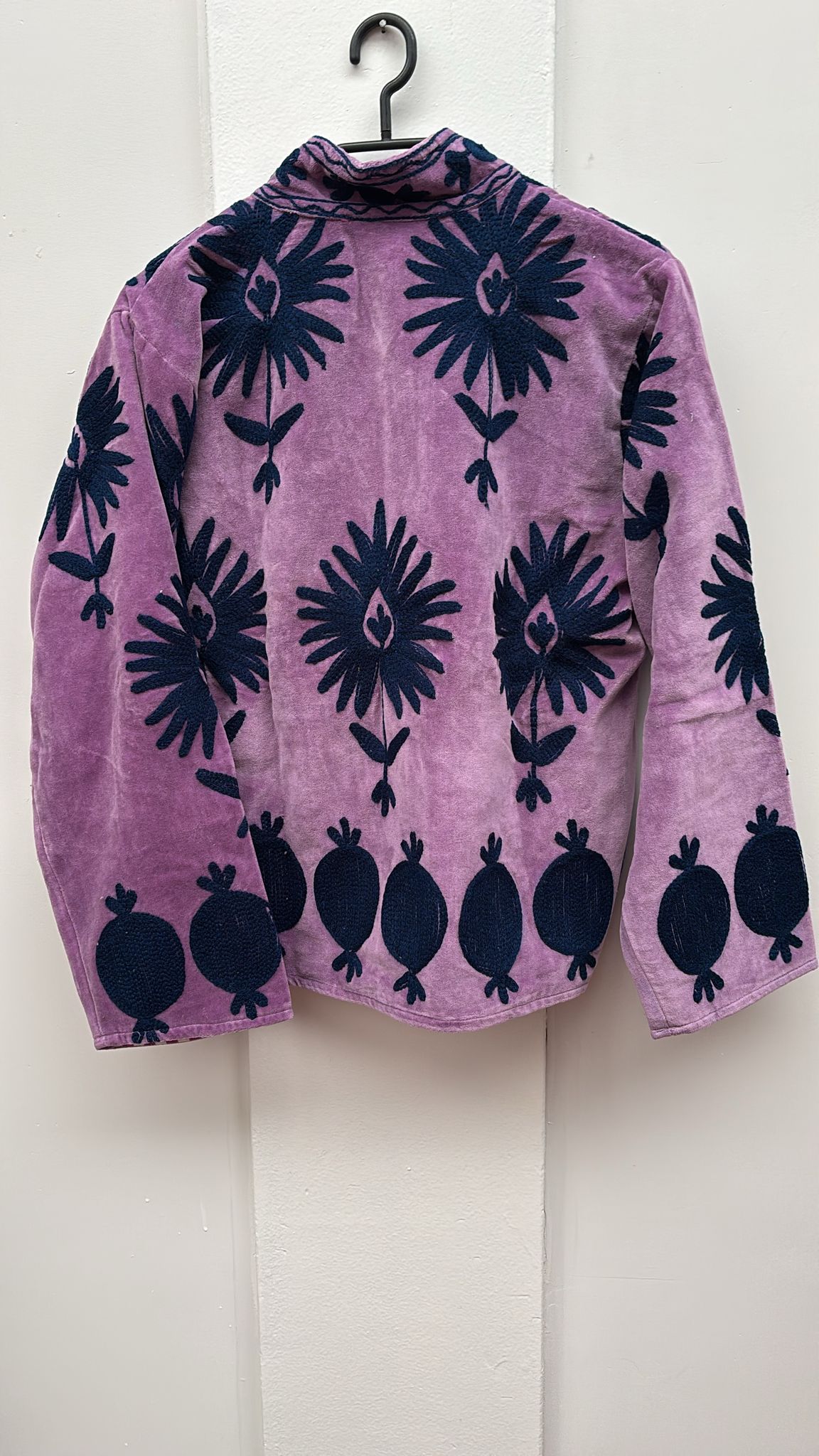 Velvet Indian Jacket  Luxury Handcrafted Velvet Jacket