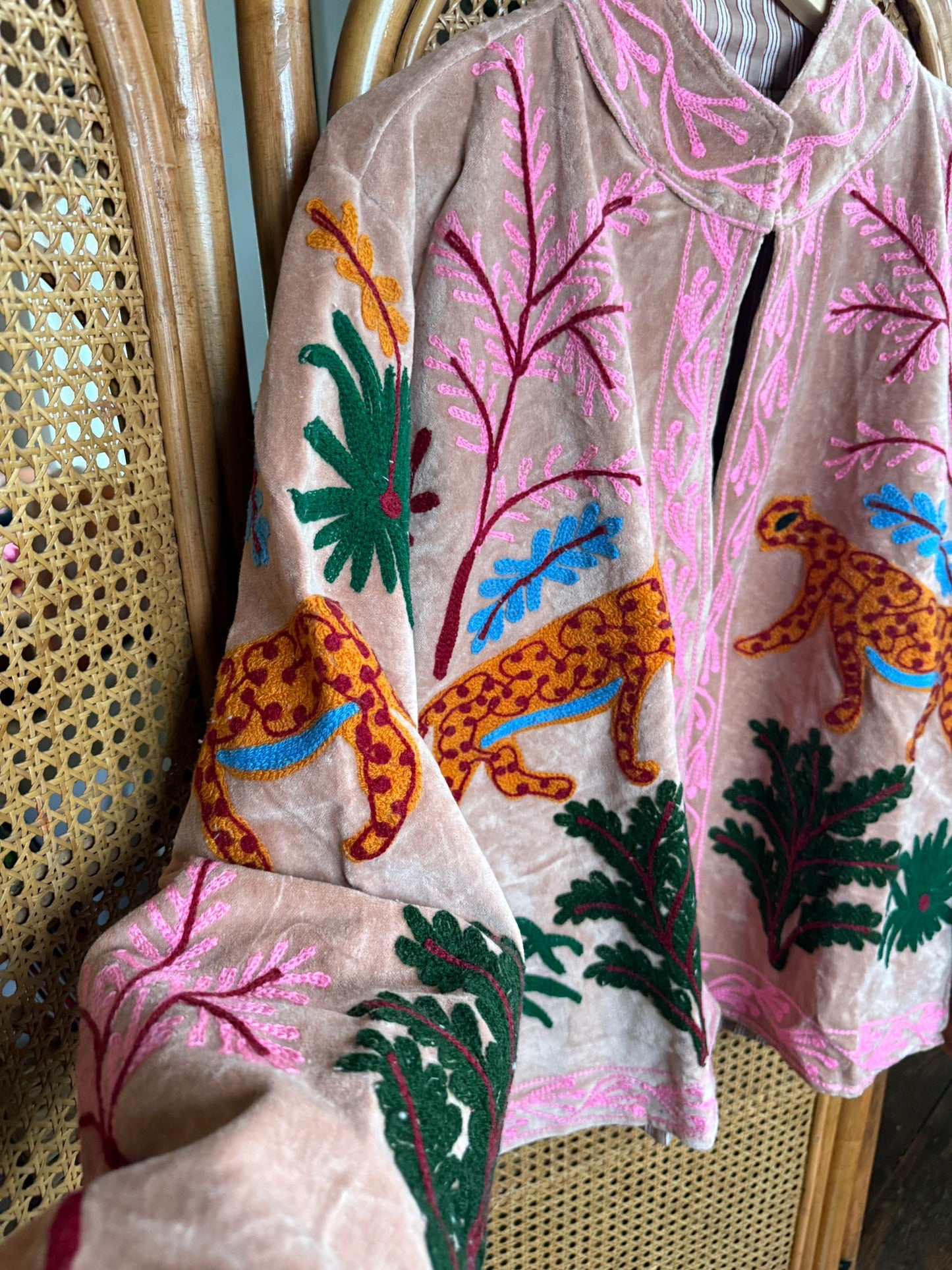 Velvet Indian Jacket  Luxury Handcrafted Velvet Jacket panter