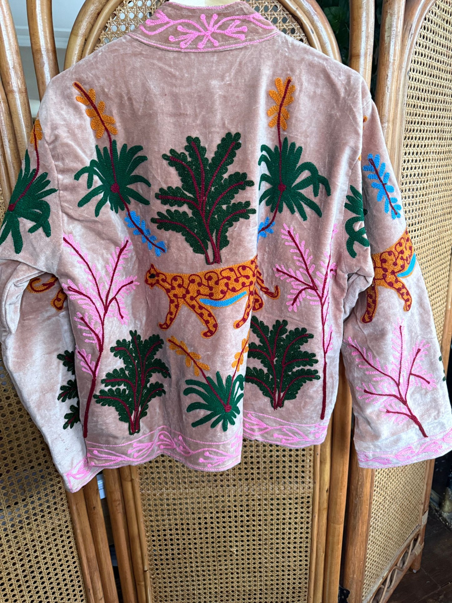 Velvet Indian Jacket  Luxury Handcrafted Velvet Jacket panter