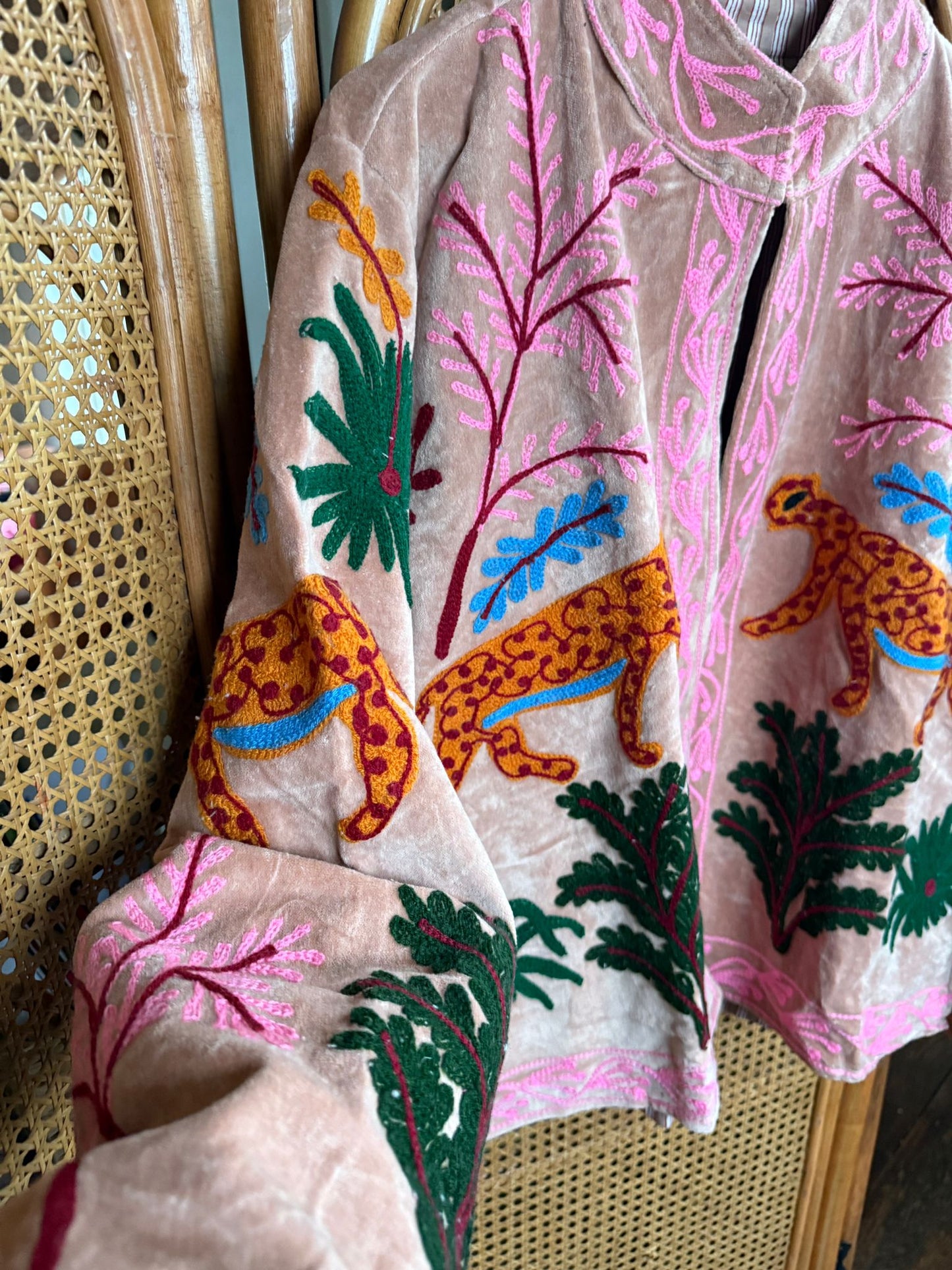 Velvet Indian Jacket  Luxury Handcrafted Velvet Jacket panter