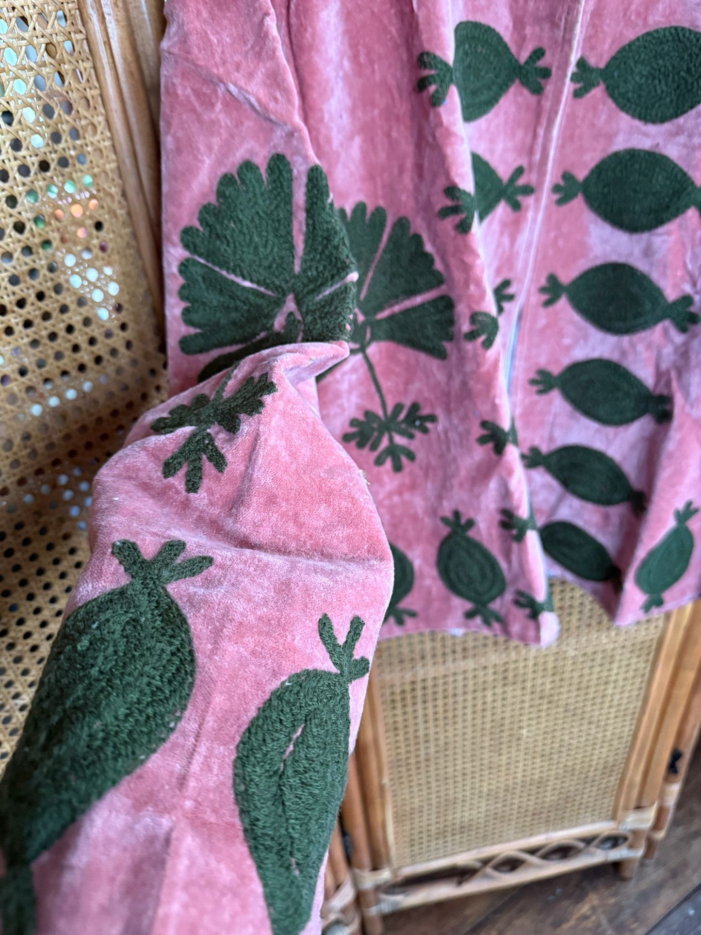 Velvet Indian Jacket  Luxury Handcrafted Velvet Jacket